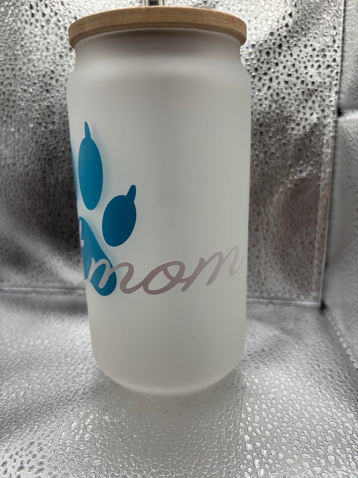"Cat Mom" 18oz Tumbler